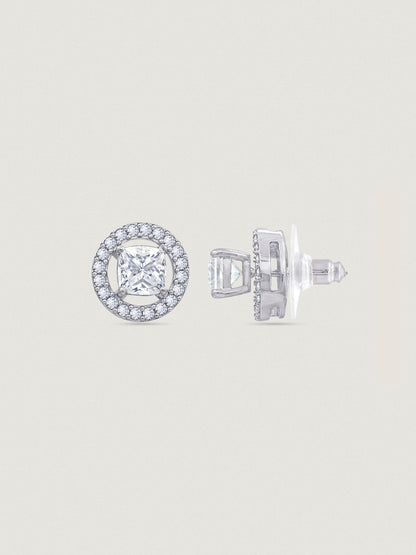 Marilyn Monroe Convertible Halo Stud Earrings