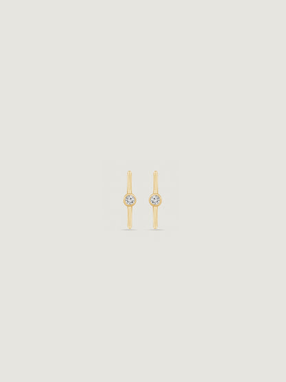 Bar Stud Earrings