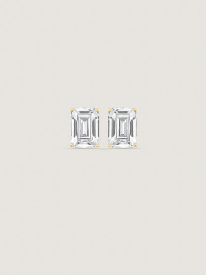 14K Solid Gold Stud Earrings