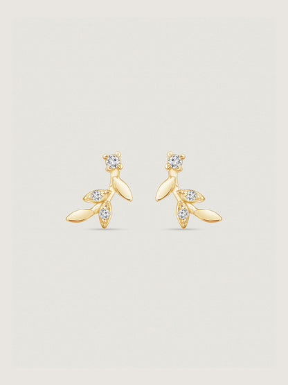 Marilyn Monroe Mini Leaf Earrings