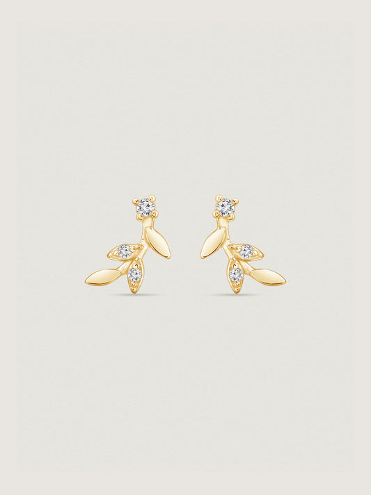 Marilyn Monroe Mini Leaf Earrings