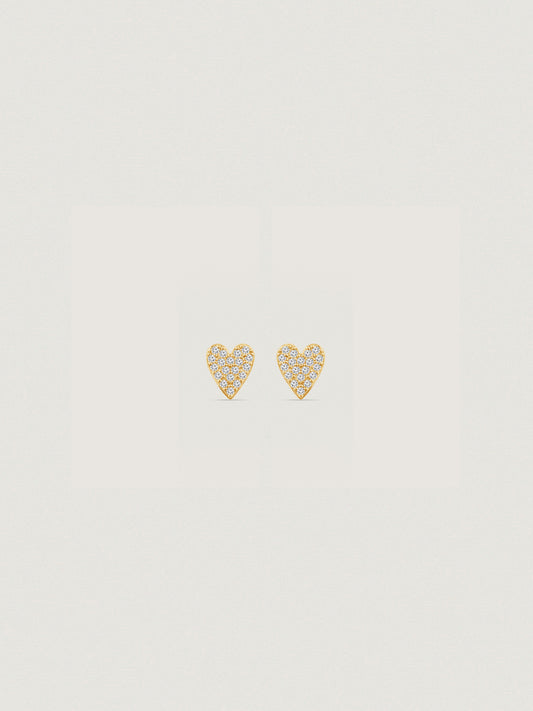 Marilyn Monroe Heart Earrings