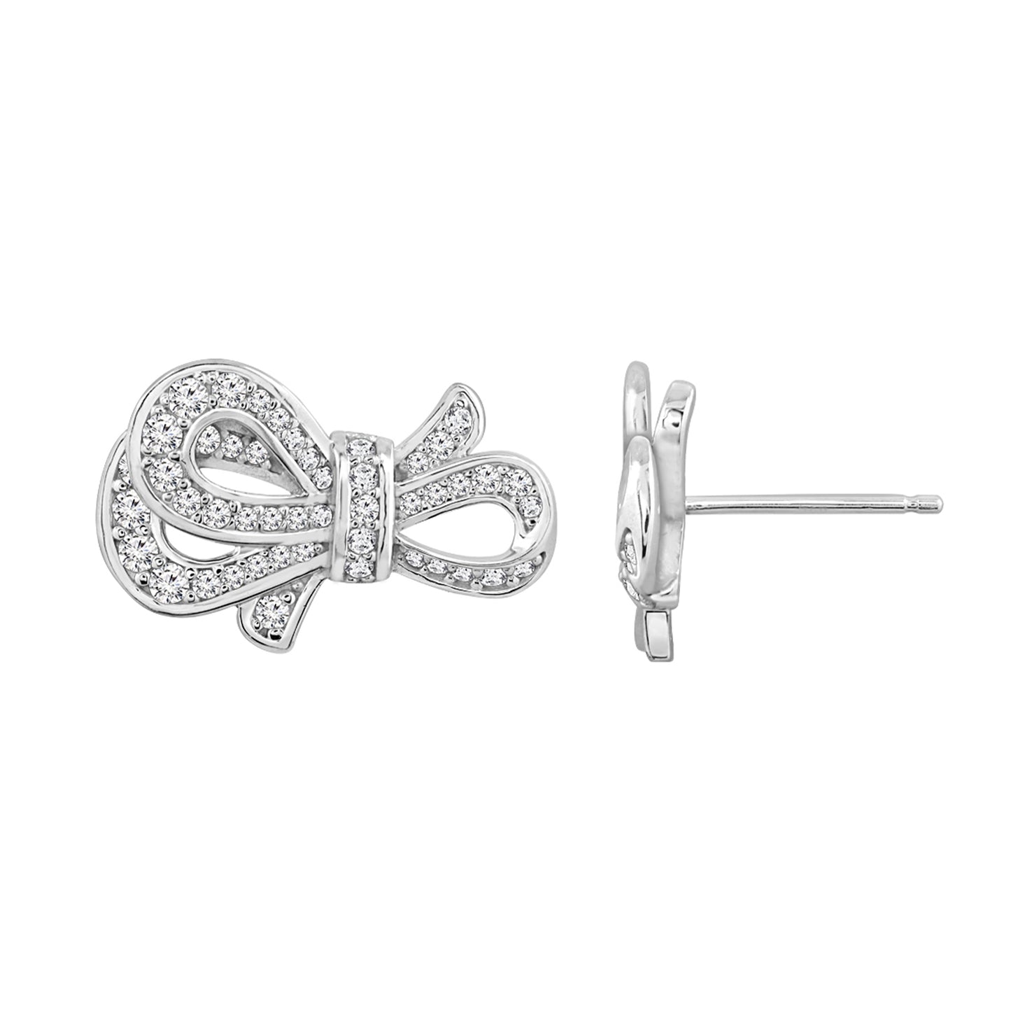 Diamonbliss Marilyn Monroe Bow Earrings