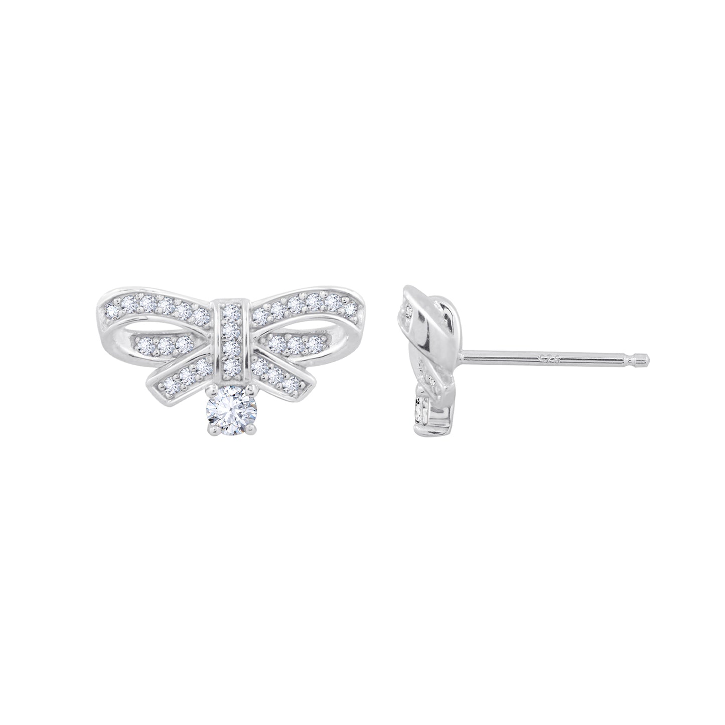 Diamonbliss Marilyn Monroe Bow Earrings