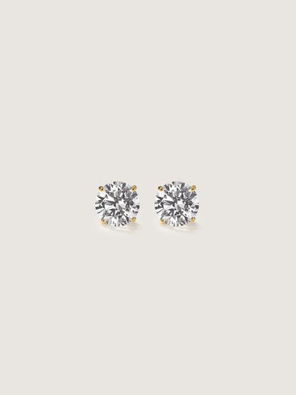 Diamonbliss Lab-Grown Diamond 2.0 cttw Round Solitaire Earrings