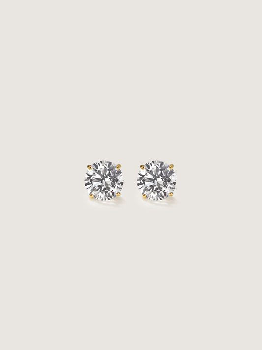 Diamonbliss Lab-Grown Diamond 2.0 cttw Round Solitaire Earrings