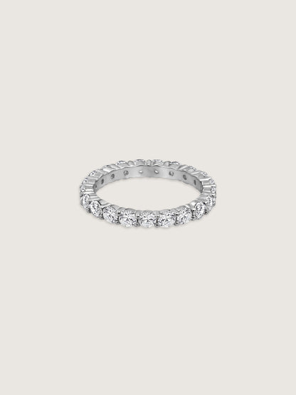 Marilyn Monroe Round Eternity Ring