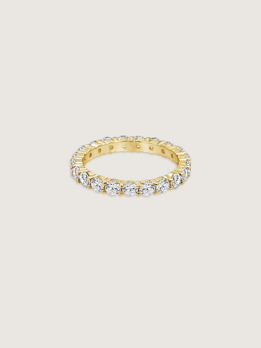 Marilyn Monroe Round Eternity Ring