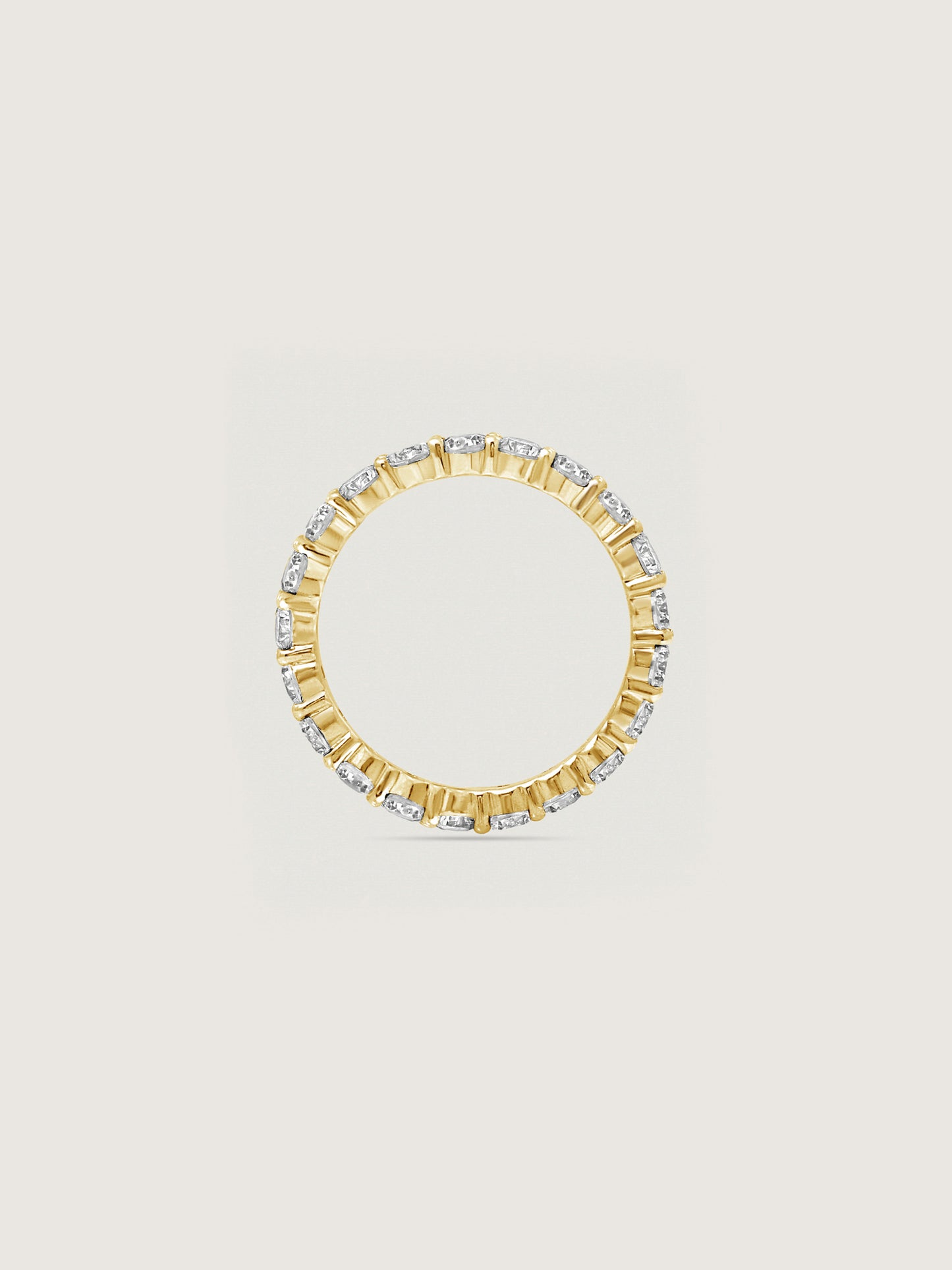 Marilyn Monroe Round Eternity Ring