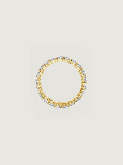 Marilyn Monroe Round Eternity Ring