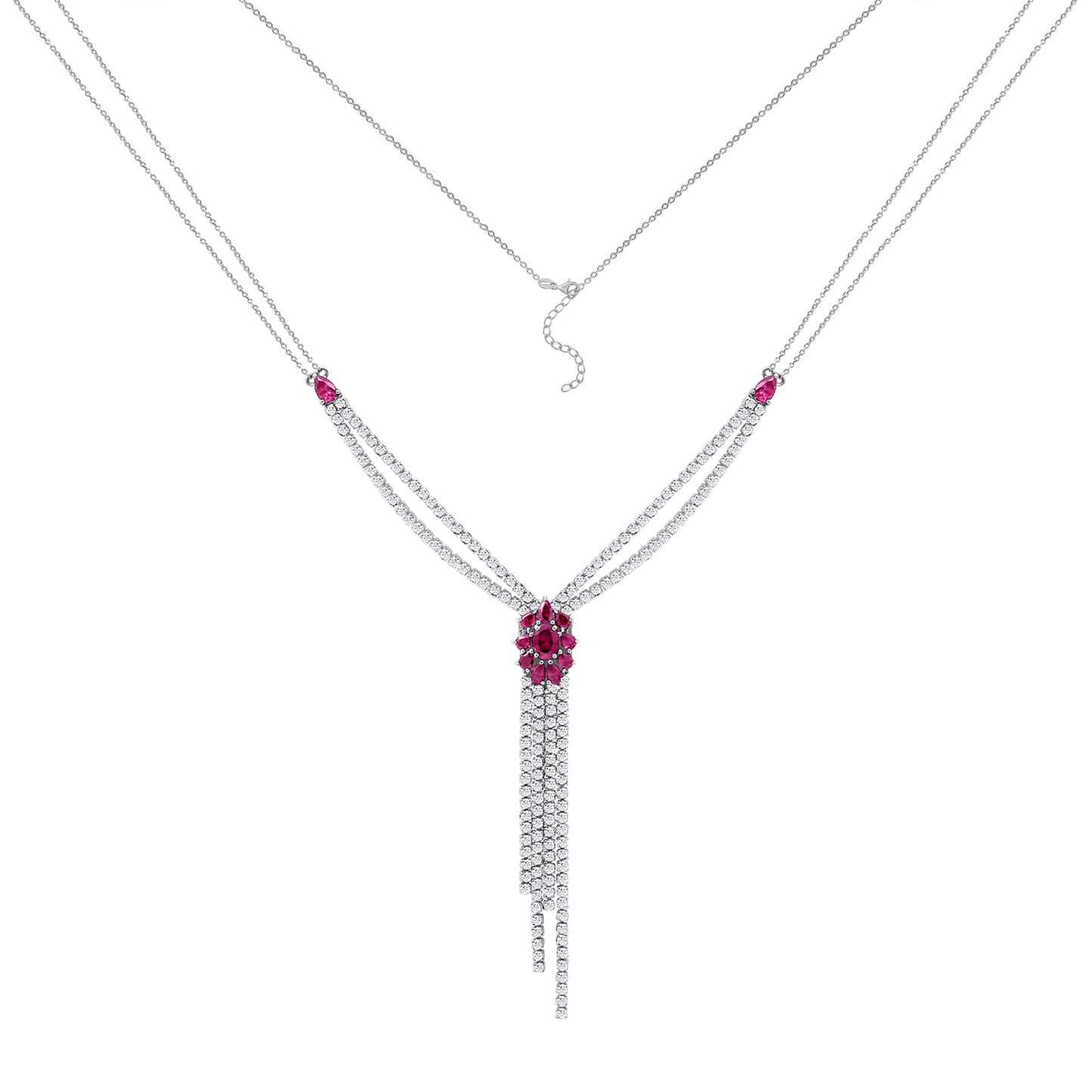 Diamonbliss Marilyn Chandelier Necklace