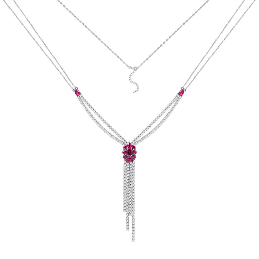 Diamonbliss Marilyn Chandelier Necklace