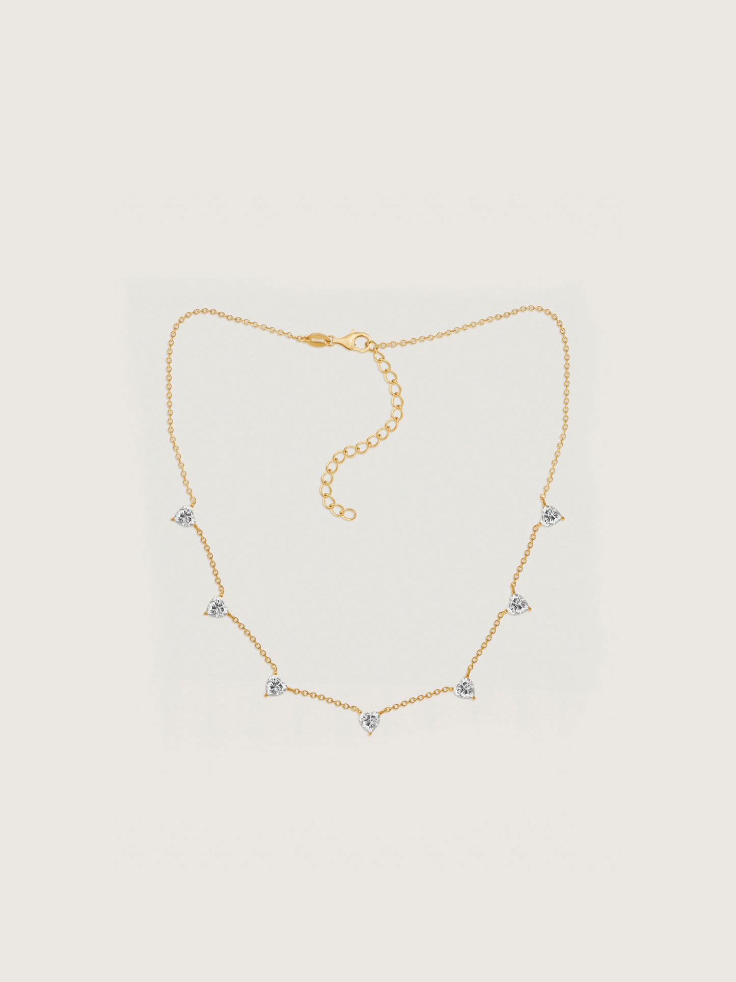 Heart Station Necklace