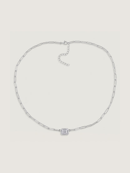 Solo Emerald Chain Necklace