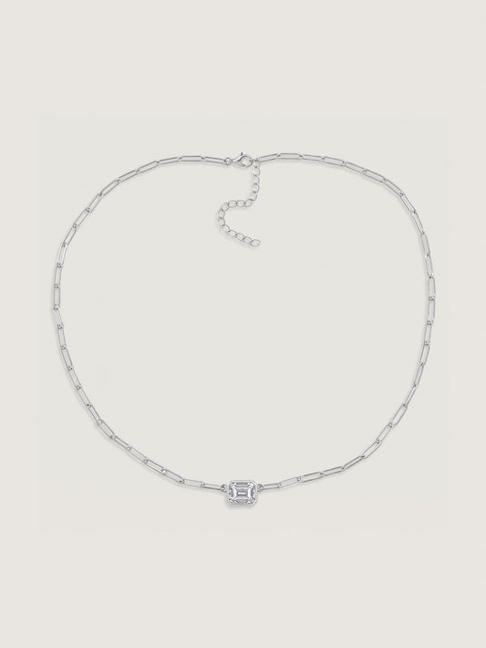 Solo Emerald Chain Necklace