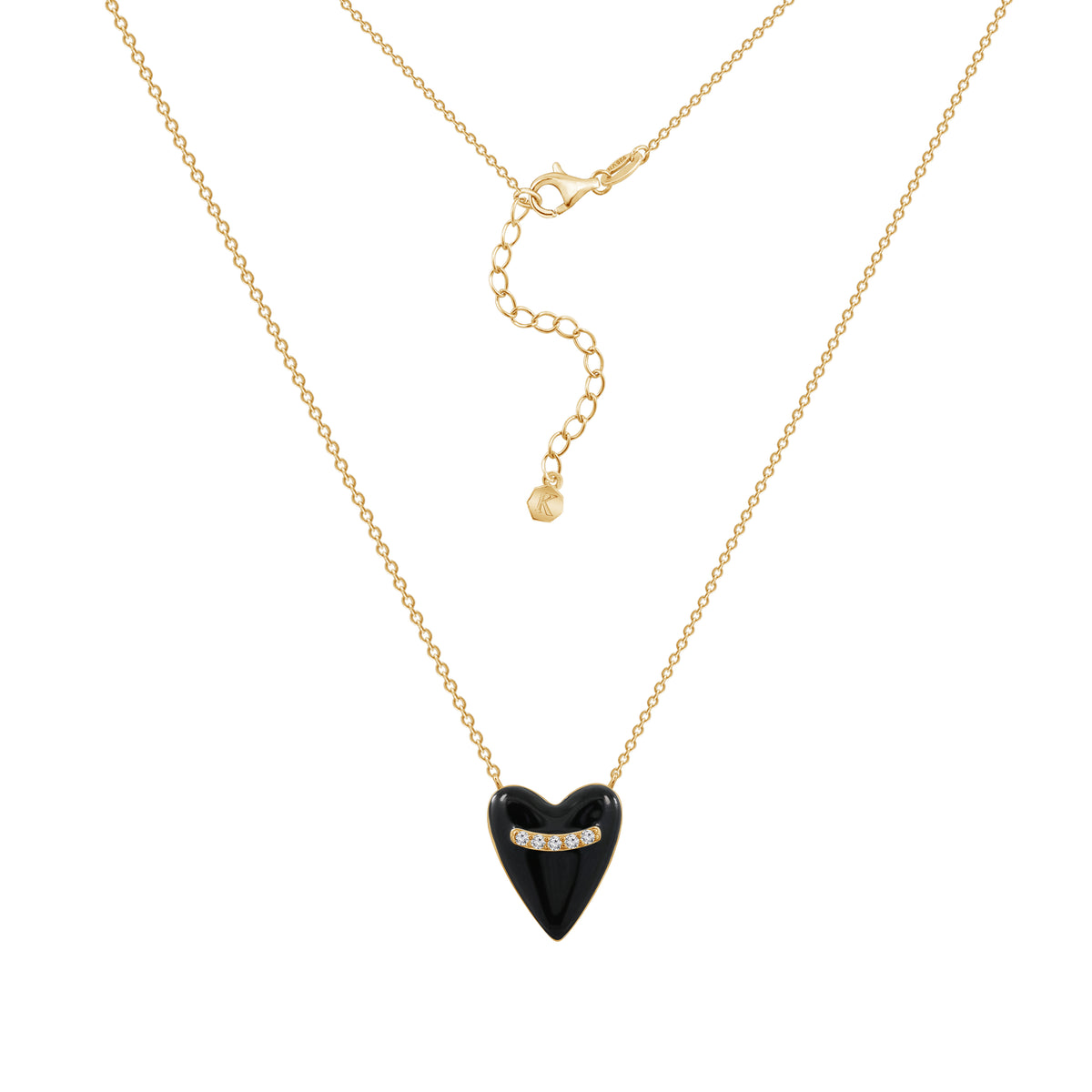 Puffy Heart Necklace