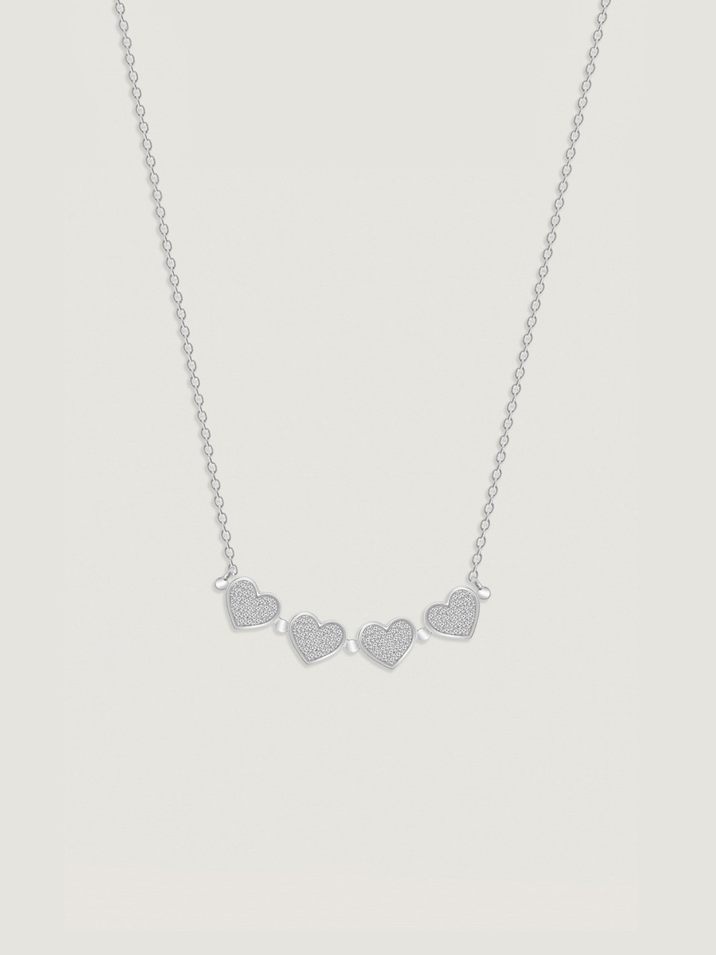 Marilyn Monroe Convertible Heart Clover Necklace