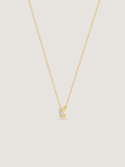 Marilyn Monroe Cluster Square Necklace