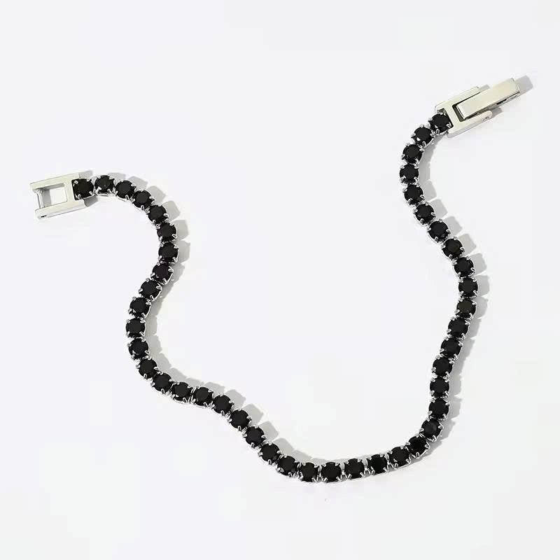 Aquabliss Stainless Steel Cubic Zirconia Classic Tennis Bracelet
