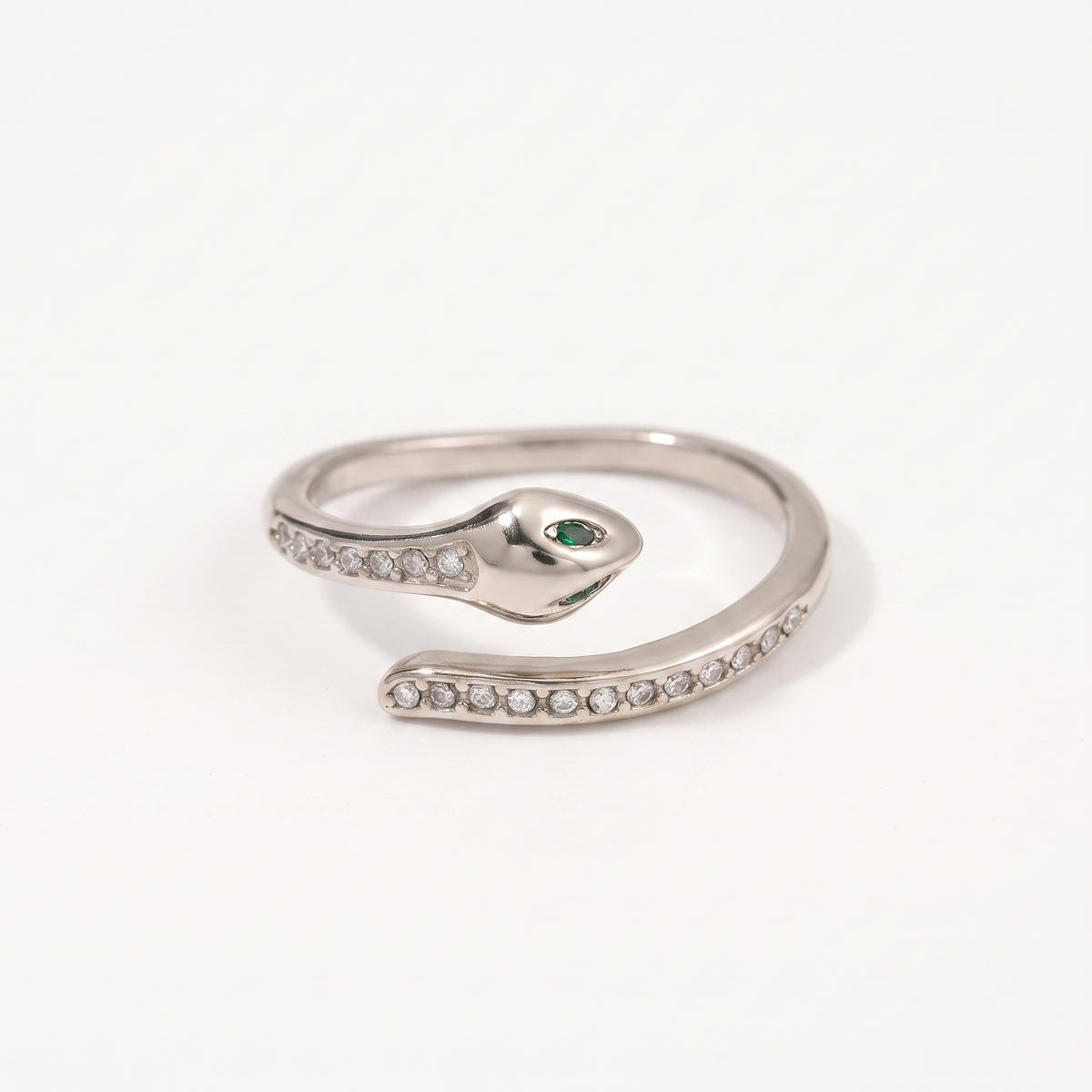 Aquabliss Adjustable Stainless Steel Snake Ring