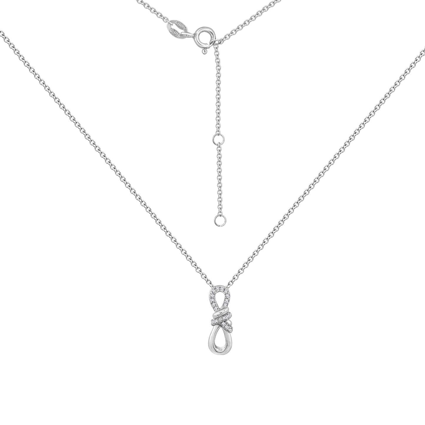 Diamonbliss Marilyn Bow Necklace