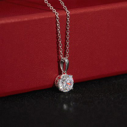 Diamonbliss Marilyn Red Accent Necklace
