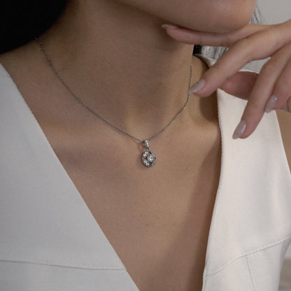 Marilyn Monroe Vintage Round Pendant Necklace