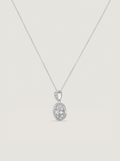 Marilyn Monroe Vintage Round Pendant Necklace
