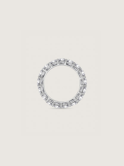 Marilyn Monroe Emerald Cut Eternity Ring