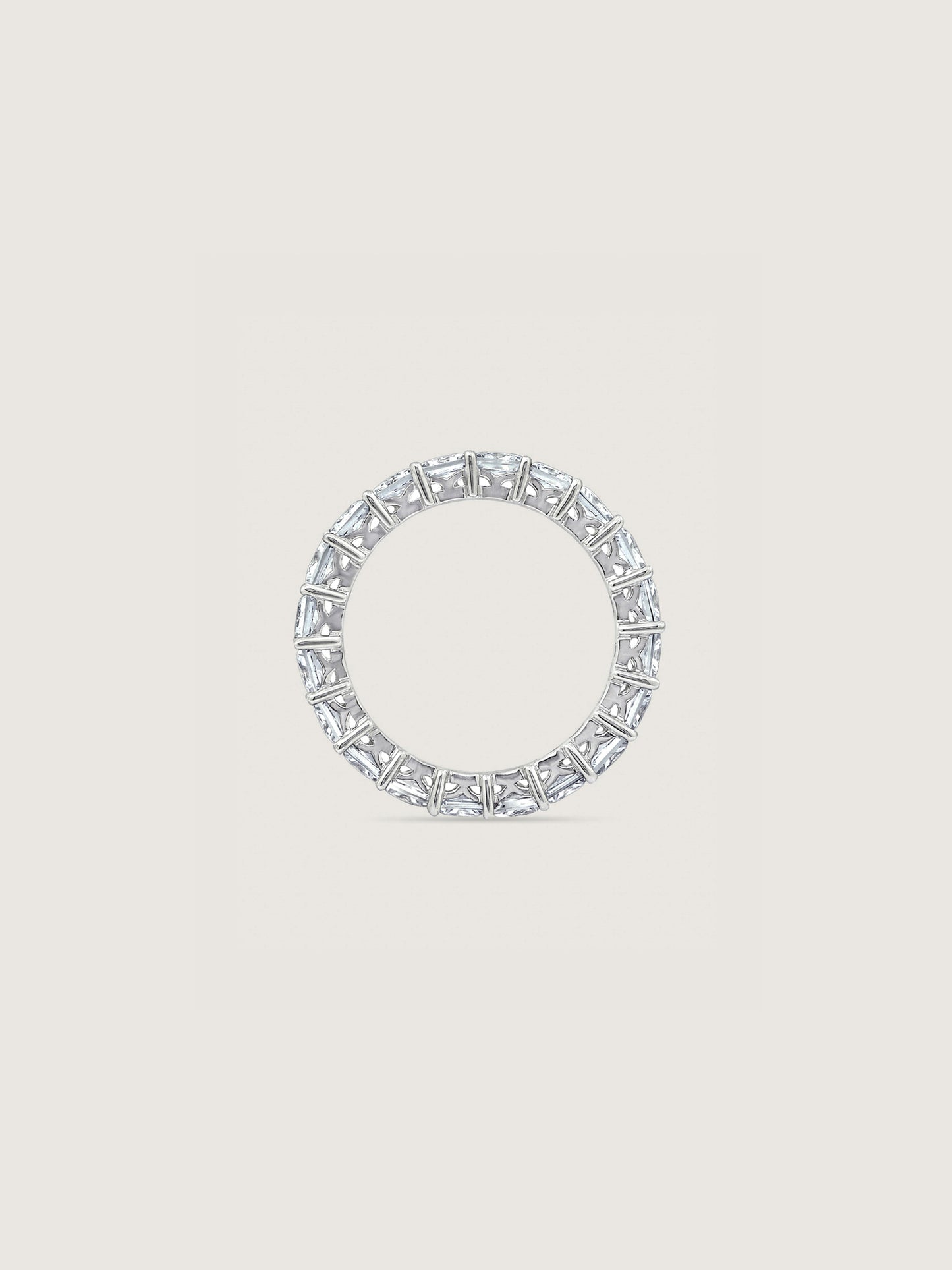 Marilyn Monroe Princess Cut Eternity Ring