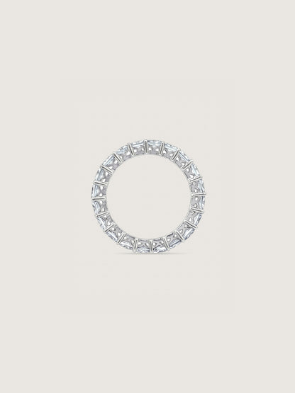 Marilyn Monroe Princess Cut Eternity Ring