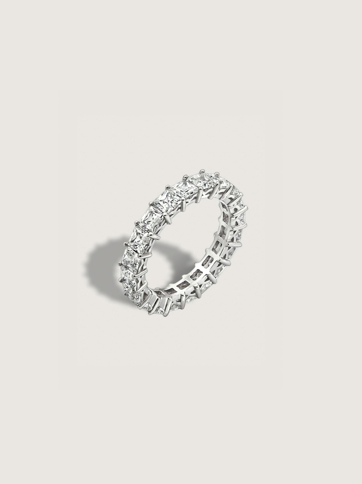 Marilyn Monroe Princess Cut Eternity Ring