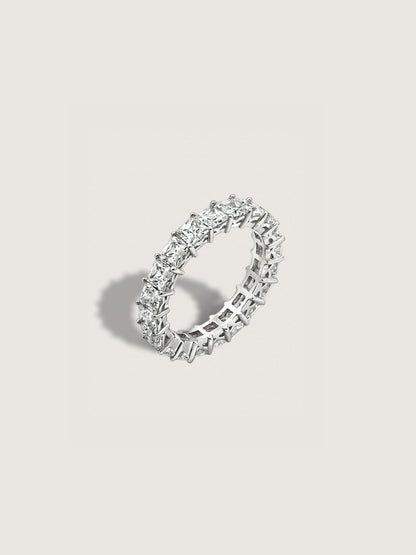 Marilyn Monroe Princess Cut Eternity Ring