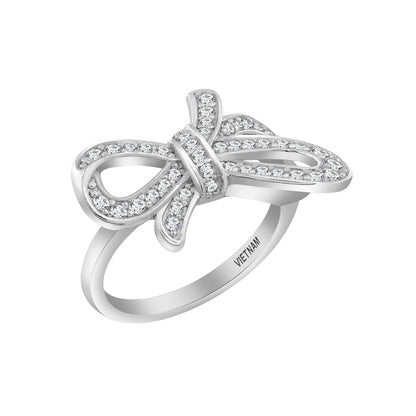 DIAMONBLISS Marilyn Monroe Bow Ring