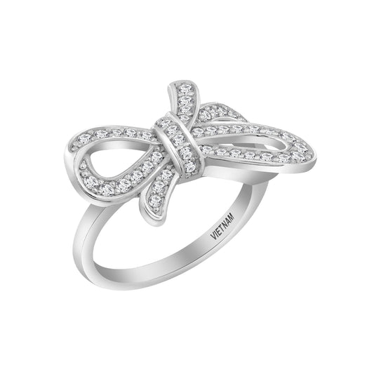 DIAMONBLISS Marilyn Monroe Bow Ring