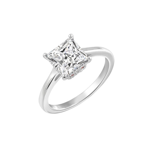 DIAMONBLISS Marilyn Monroe Red Accent Princess Ring