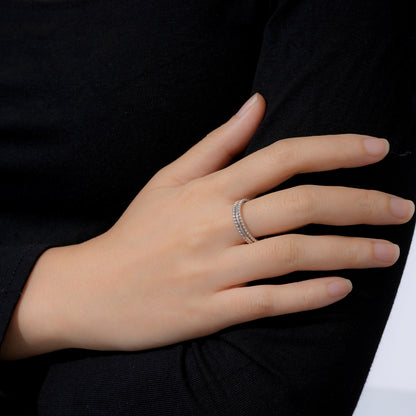 Set Of Three Thin Plain Ring