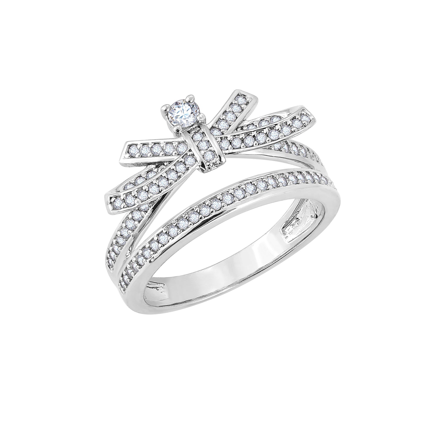 DIAMONBLISS Marilyn Monroe Bow Ring