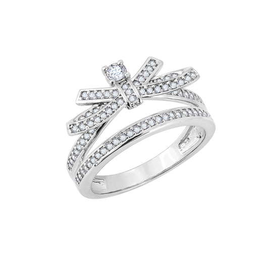 DIAMONBLISS Marilyn Monroe Bow Ring