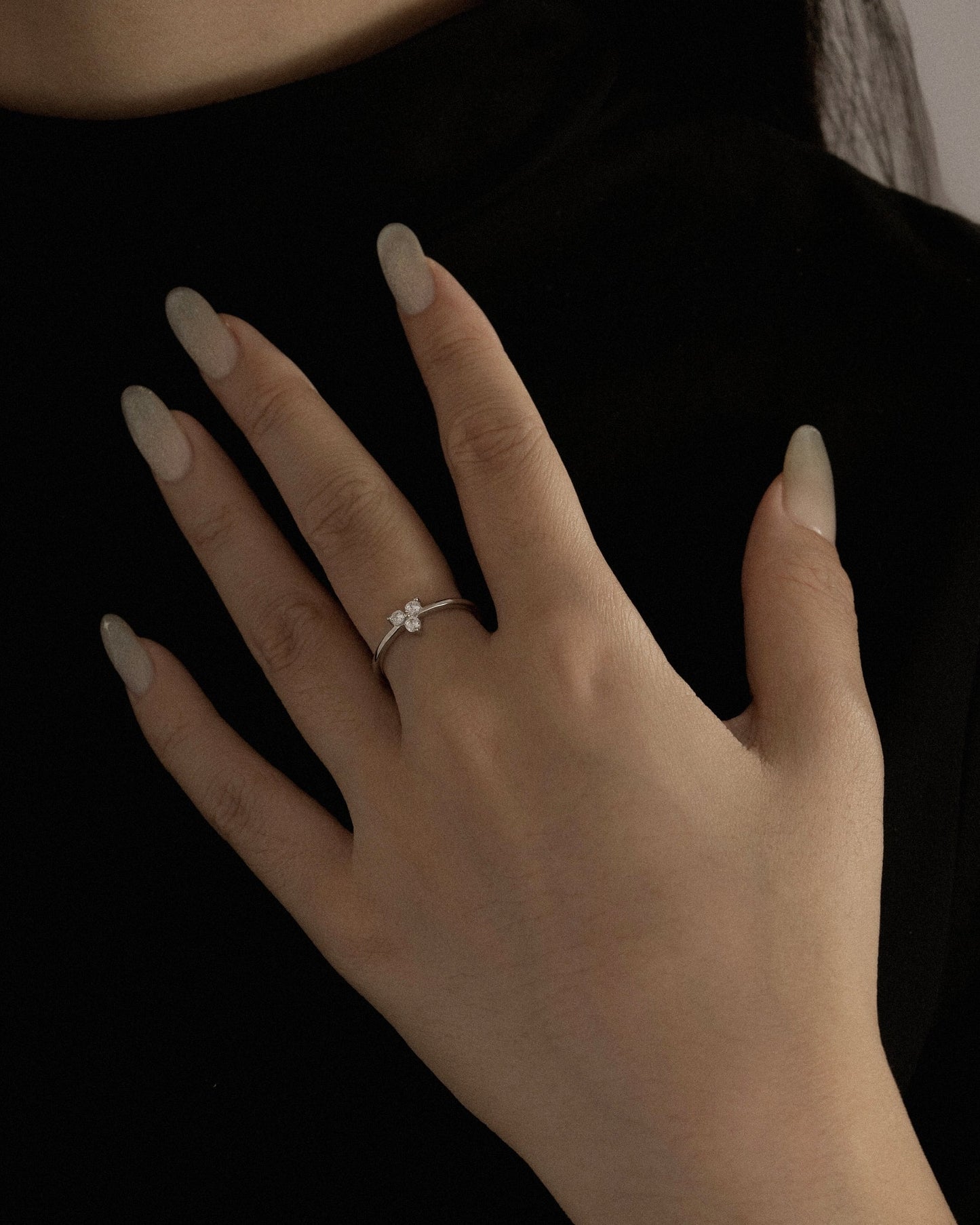 Marilyn Monroe Trio Stone Ring