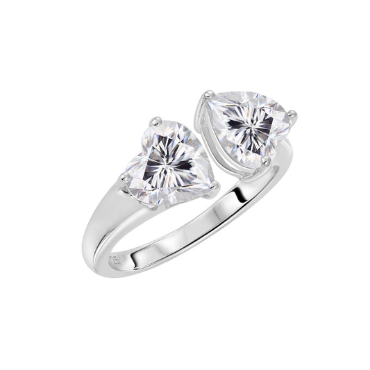 DIAMONBLISS Marilyn Monroe Open Heart Ring