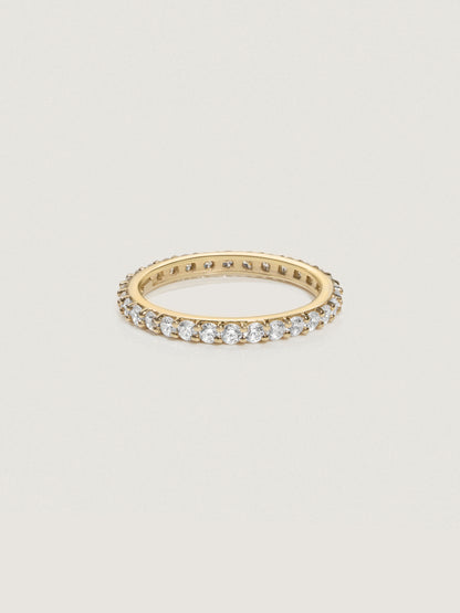 Diamonbliss Lab-Grown Diamond 1.0 cttw Pave Eternity Ring