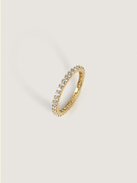 Diamonbliss Lab-Grown Diamond 1.0 cttw Pave Eternity Ring