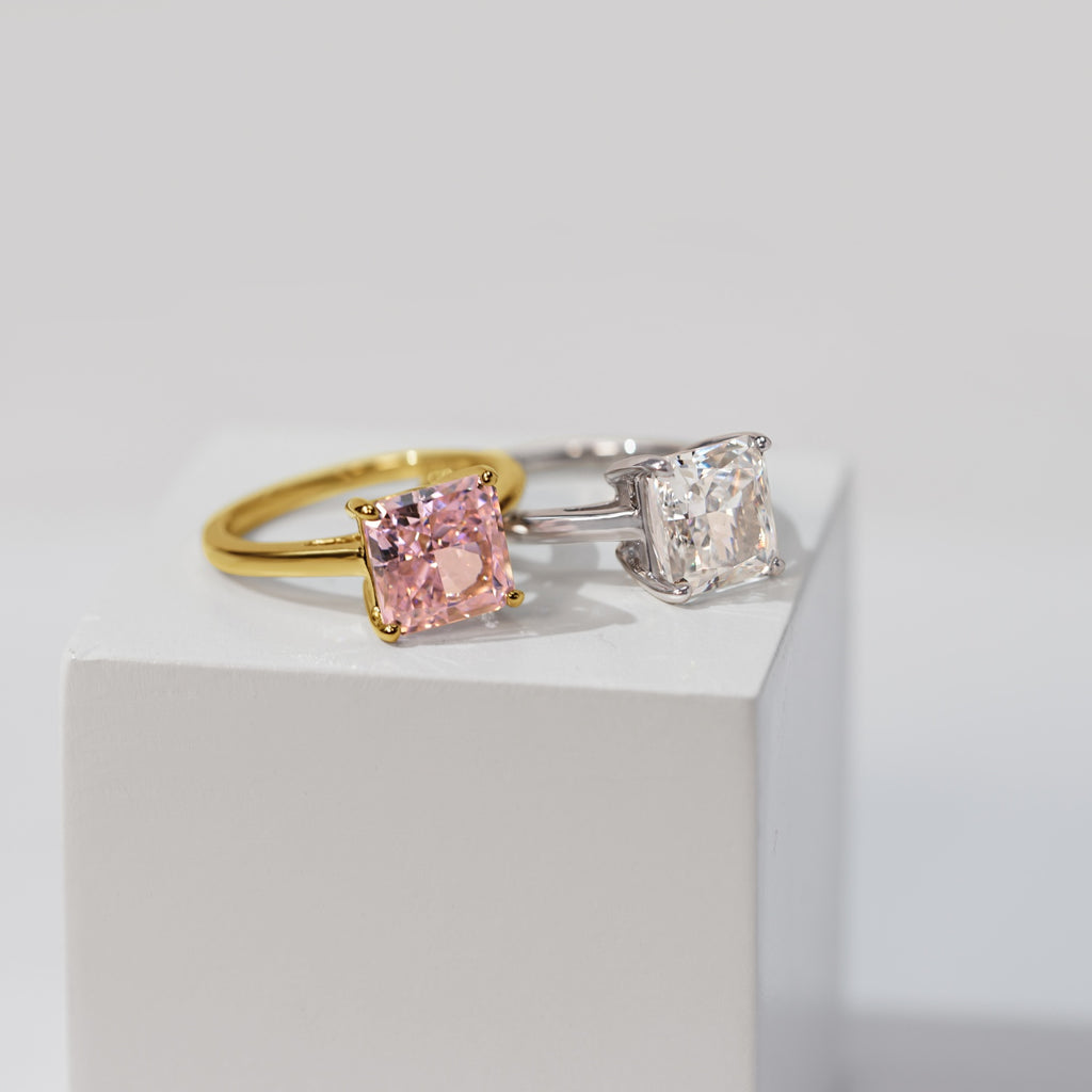 Cubic Zirconia Cocktail Ring