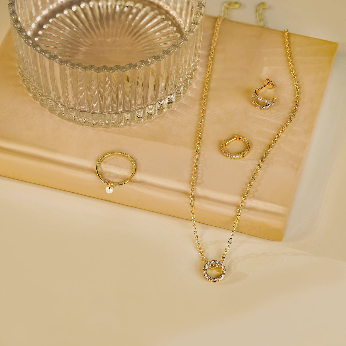 Cable Chain Pendant Necklace