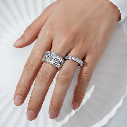 Asscher Eternity Ring