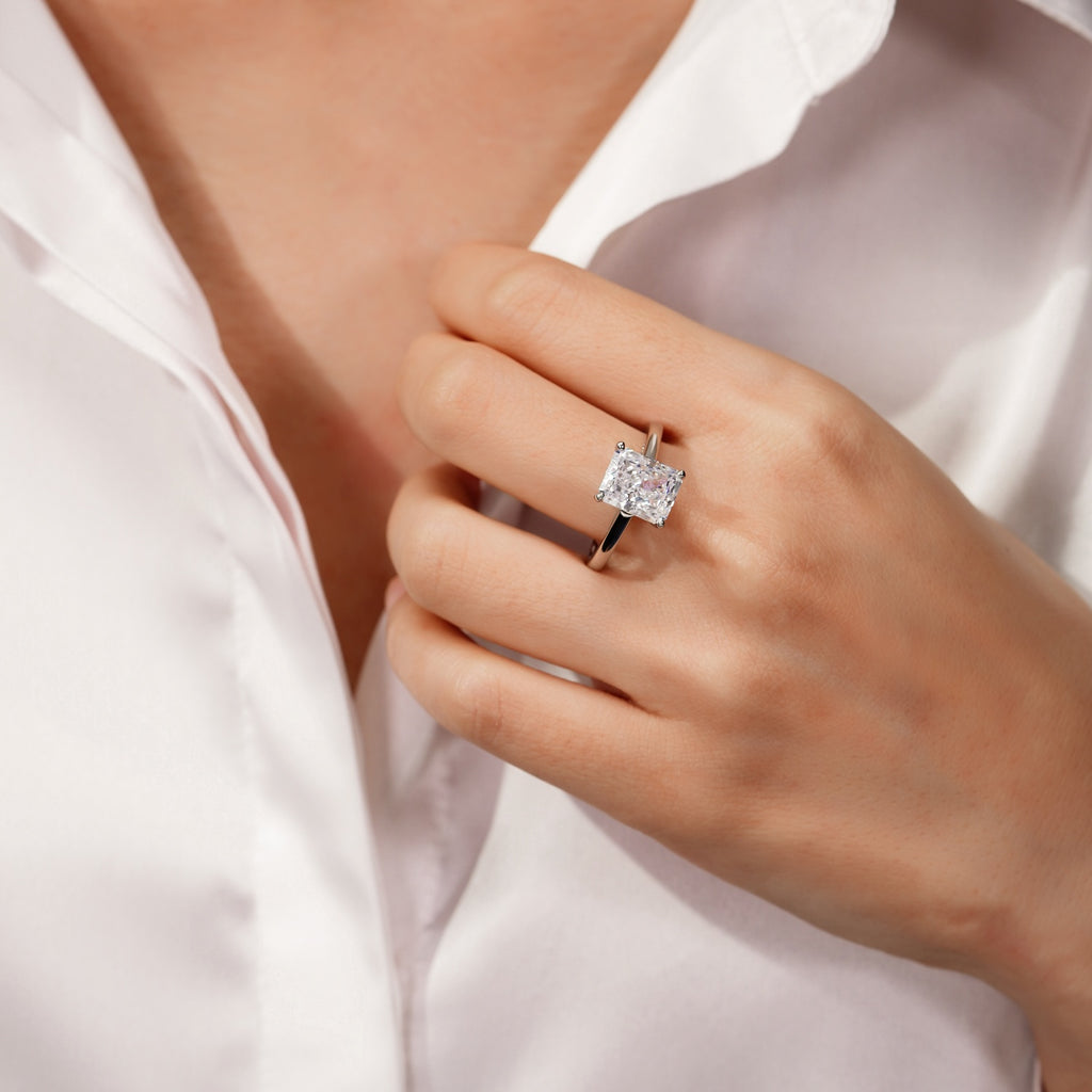 Cubic Zirconia Cocktail Ring