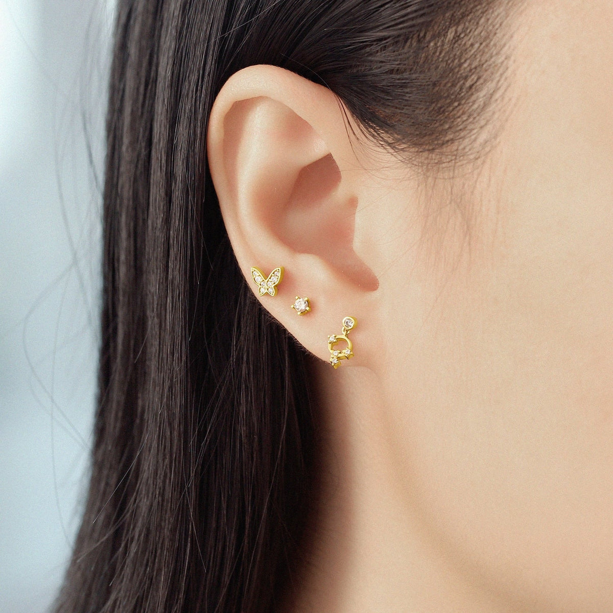 Summer Minimal Earrings Set