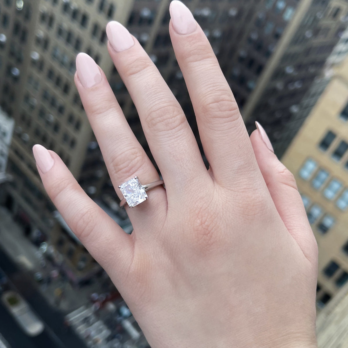 Cubic Zirconia Cocktail Ring