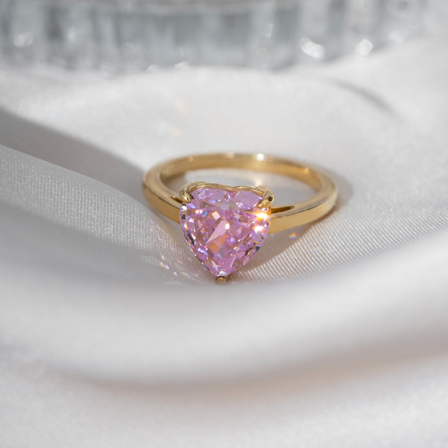 Cubic Zirconia Cocktail Ring